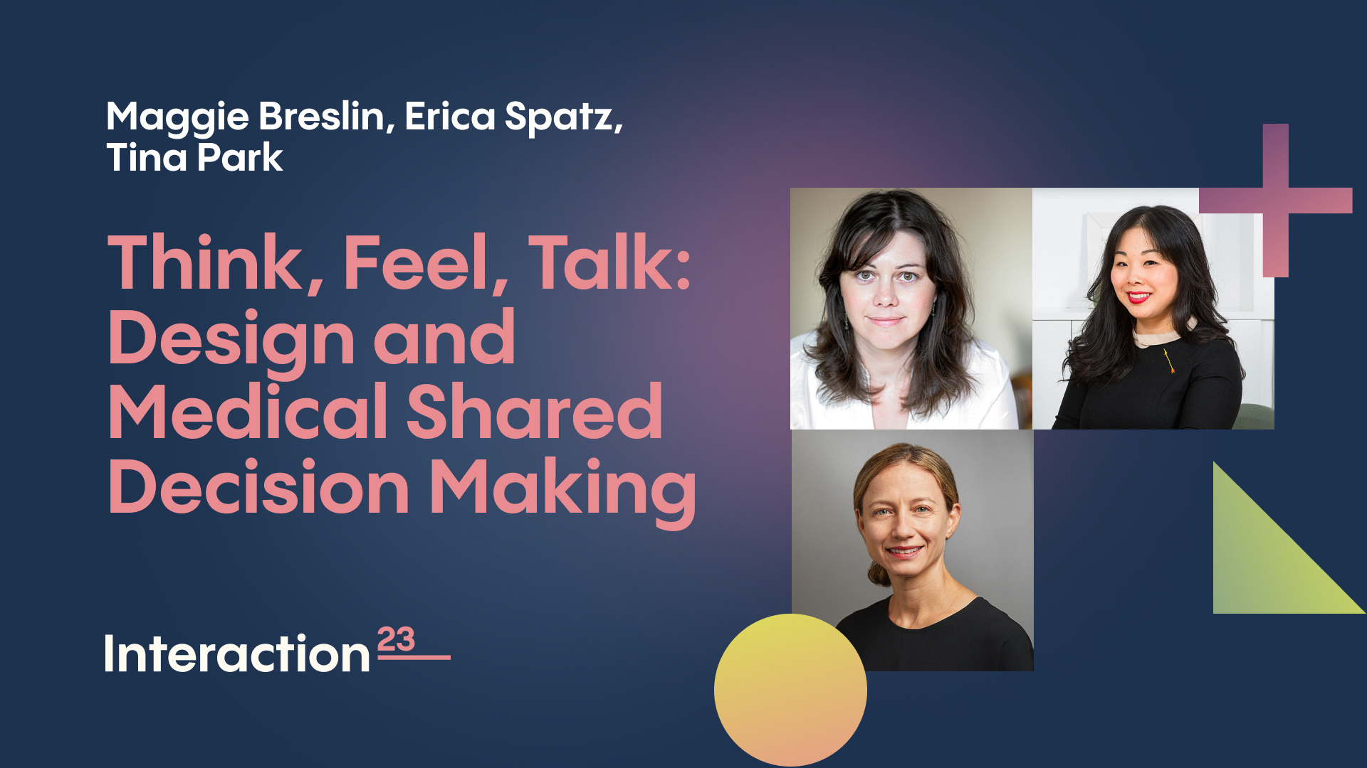 Think, Feel, Talk: Design and Medical Shared Decision Making